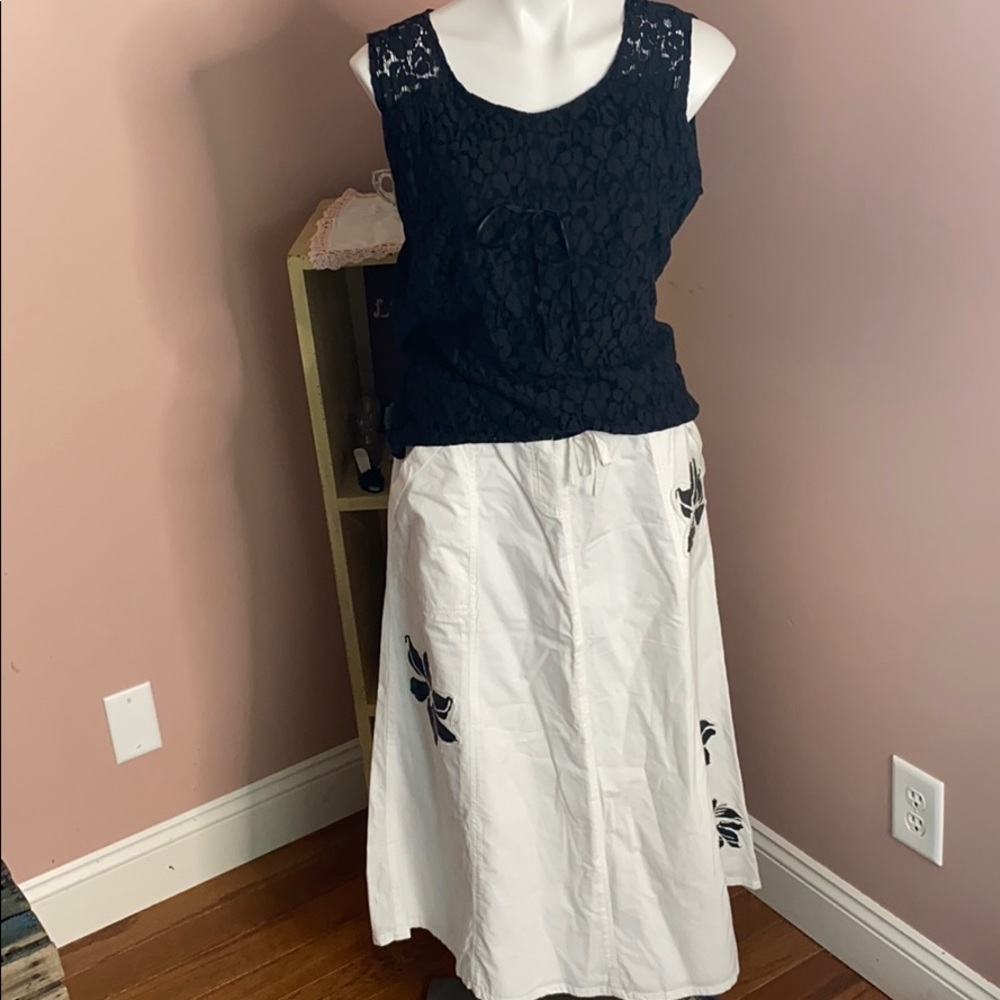 Cute skirt and top combo